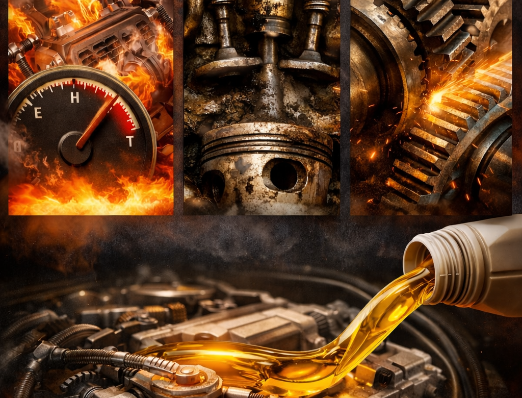 Top 3 Things That Can Damage Your Engine (And How the Right Lubricant Prevents It) 